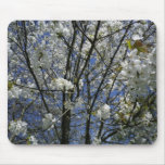 Mousepad : Fleur blanche Tapis De Souris