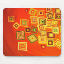 mousepad fou de carrés tapis de souris