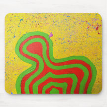 Mousepad génial de gamer d'Einstein d'art Tapis De Souris
