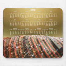 Mousepad humide de ~ de calendrier de feuille de C Tapis De Souris