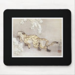 Mousepad japonais d'art de tigre tapis de souris