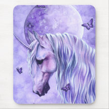 Mousepad magique éclairé par la lune tapis de souris