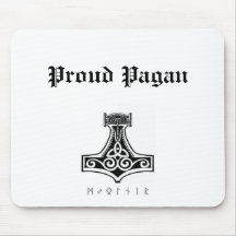Mousepad païen fier tapis de souris