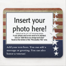 mousepad patriotique tapis de souris