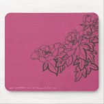 mousepad peint à la main de poney tapis de souris