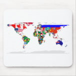 Mousepad pendant du monde tapis de souris