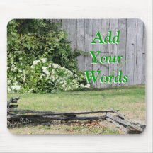 Mousepad-personnaliser de grange d'Ol Tapis De Souris