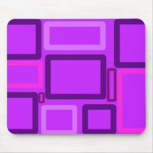 Mousepad pourpre de bloc tapis de souris