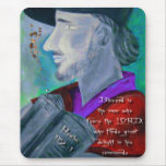 Mousepad `` Psalm112 : 1´´Painting Tapis De Souris