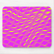 Mousepad rose et jaune tapis de souris