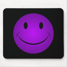 Mousepad souriant pourpre tapis de souris