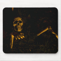 Mousepad squelettique éffrayant tapis de souris
