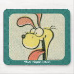 Mousepad vintage d'Odie Tapis De Souris