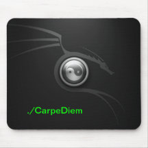 Mouspad de thème de dragon de Carpe Diem Tapis De Souris