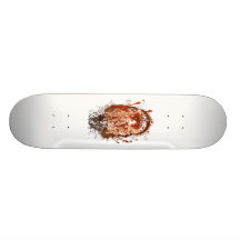 Mousse sur la rêverie planches à roulettes customisées