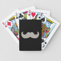 Moustache blanche de Bling (graphique de scintille