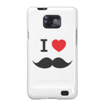 Moustache d'amour coque galaxy s2