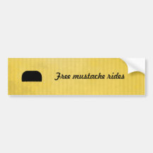 Moustache de brosse à dents adhésif pour voiture