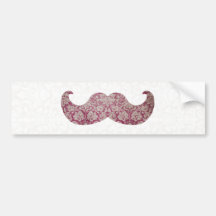 Moustache de fantaisie autocollant pour voiture
