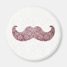 Moustache de fantaisie magnets pour réfrigérateur