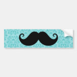 Moustache de guidon d'Aqua sur le motif noir de da Adhésifs Pour Voiture