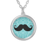 Moustache de guidon d'Aqua sur le motif noir de da Pendentifs