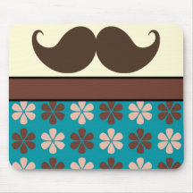 Moustache de guidon sur le rétro arrière - plan tapis de souris