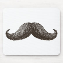 Moustache de La (lumière) Tapis De Souris