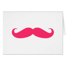 Moustache de roses indien cartes de vœux