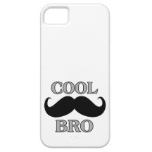 Moustache fraîche Bro Coque iPhone 5 Case-Mate