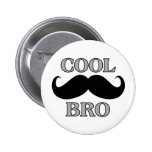 Moustache fraîche Bro Pin's Avec Agrafe