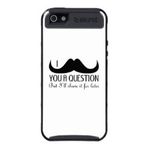 Moustache I vous un cas de l'iPhone 5 de Skinit de