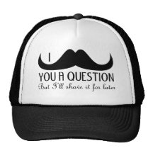 Moustache I vous un chapeau de camionneur de quest Casquette