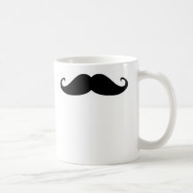 Moustache Mugs À Café