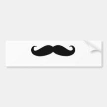 Moustache noire ou moustache noire pour des cadeau adhésifs pour voiture