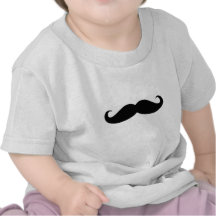 Moustache noire ou moustache noire pour des cadeau t-shirts