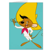 Moustache rapide de Gonzales Carte De Vœux