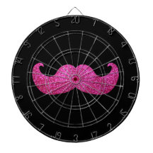 Moustache rose de Bling (graphique de scintillemen