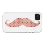 Moustache rose drôle de pois coque iPhone 4/4S