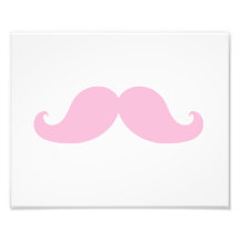 Moustache rose Girly Photographe
