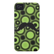 Moustache sur le rétro arrière - plan coque iPhone 4