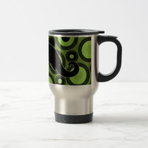 Moustache sur le rétro arrière - plan tasse