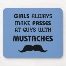 Moustache Tapis De Souris