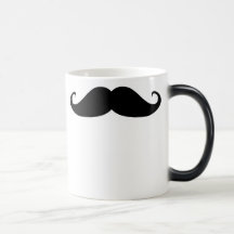 Moustache ! tasse à café