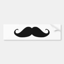 Moustache vous pourquoi ? autocollants pour voiture