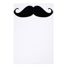 Moustache vous pourquoi ? papier à lettre personnalisé