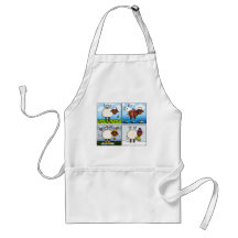 moutons de tout le tablier de saisons