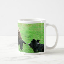 Moutons et chien de moutons mug à café
