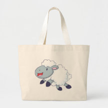 Moutons heureux sacs fourre-tout