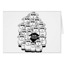 Moutons noirs carte